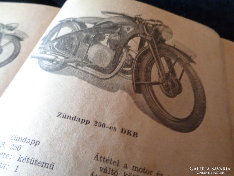 Ternai z. Structure and handling of the motorcycle 1952. 300 pages