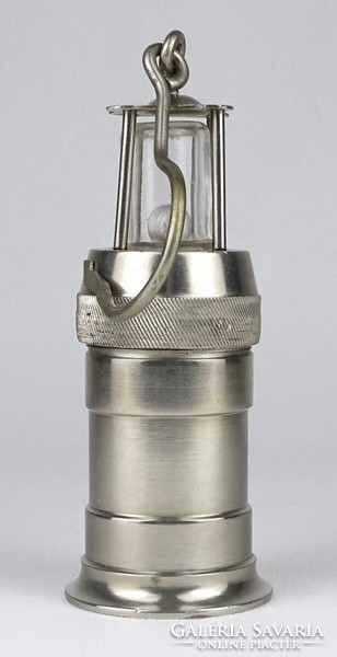 1N020 Régi kisméretű bányászlámpa 14 cm