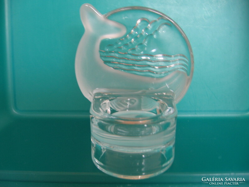 Partilyte Taiwan delfines üveg mécsestartó