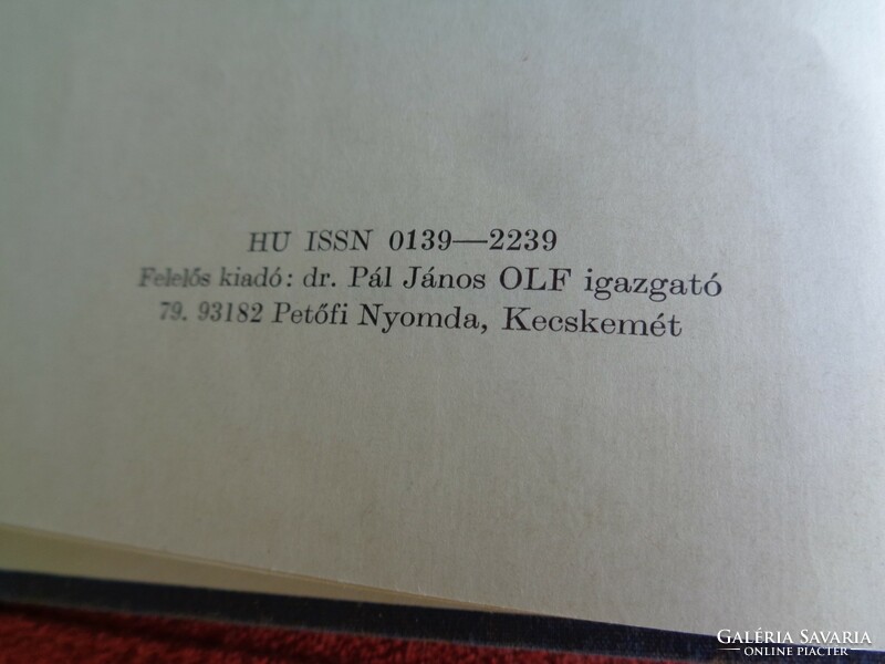 Hungarian stud book xxii. Volume 1979