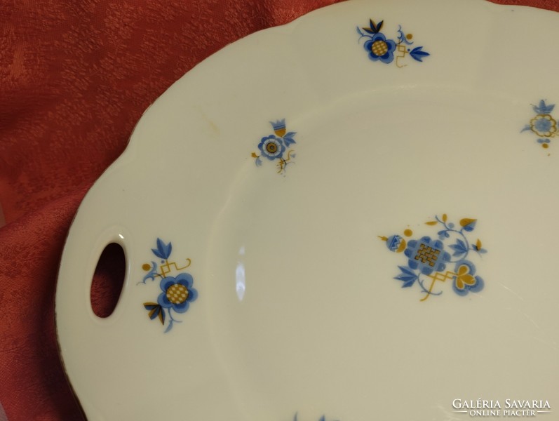 Antique porcelain serving bowl, centerpiece