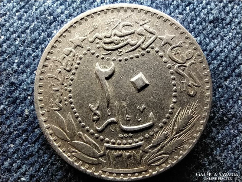 Oszmán Birodalom V. Mehmed (1909-1918) 20 para 1913 (id58240)