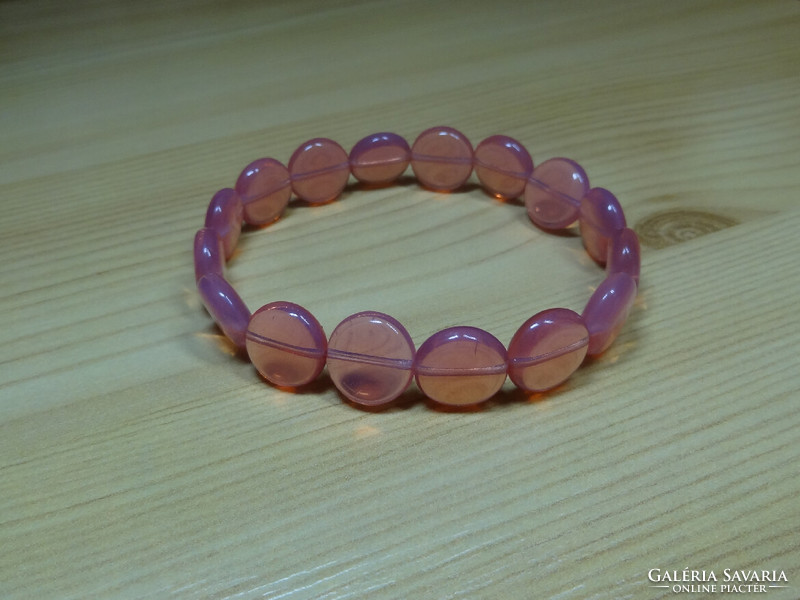 Opalite lens shaped bracelet.