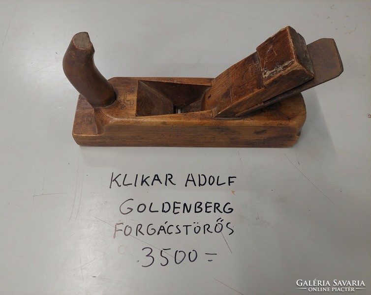 Old hand planer clicker adolf goldenberg