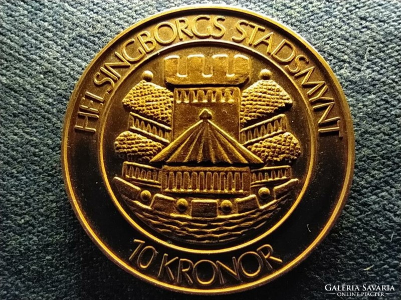 Sweden Helsingborg 10 kroner 1979 token copper-bronze (id70332)