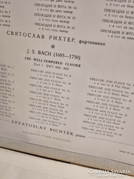 Bach st.John vinyl collection 3 discs