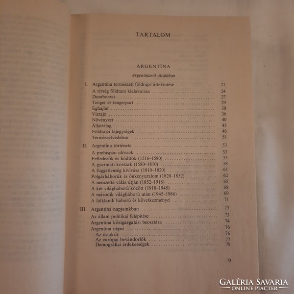 Balázs dénes: Argentina, Uruguay panoramic guidebooks series 1988