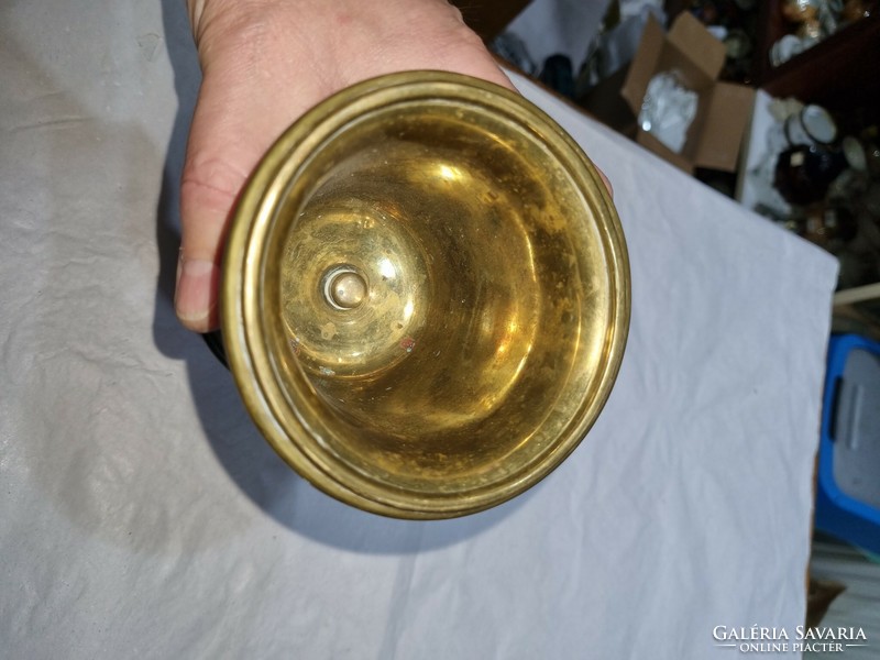 Old copper goblet