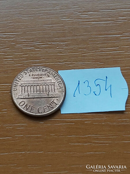 USA 1 CENT 1989 LINCOLN 1354
