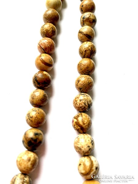 Jasper necklace 45 cm