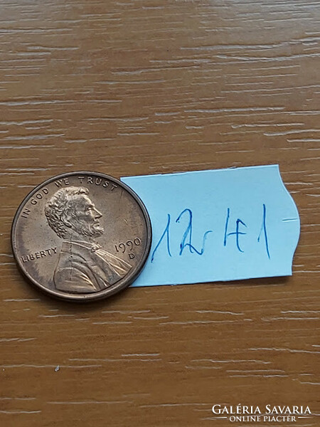 USA 1 CENT 1990 D, LINCOLN 1241