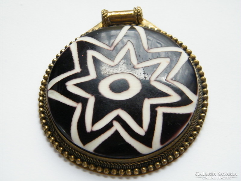 Large handmade pendant