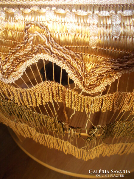 Beautiful antique handmade piano chair cover or puff cover