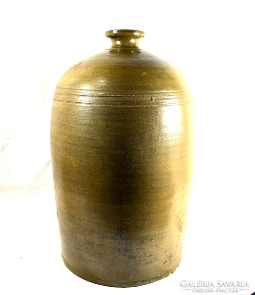 Old mineral water - medicinal water ceramic bottle jug