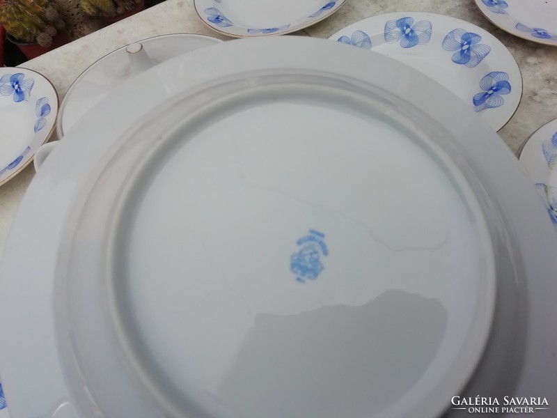 Alföldi ritka mintás porcelán étkészlet