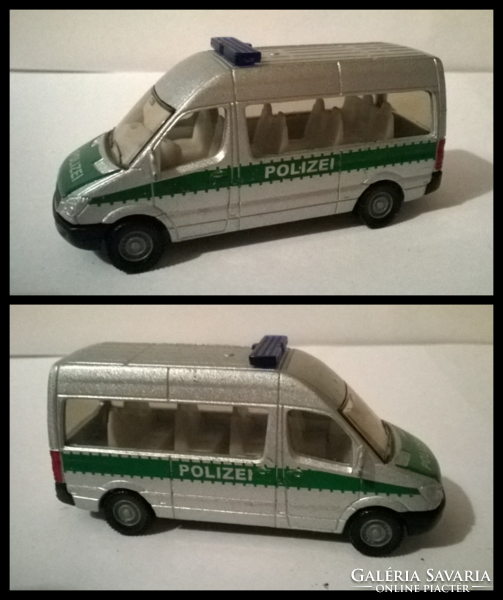 SIKU Mercedes-Benz rendőr kisbusz 1:87  0805  2 db