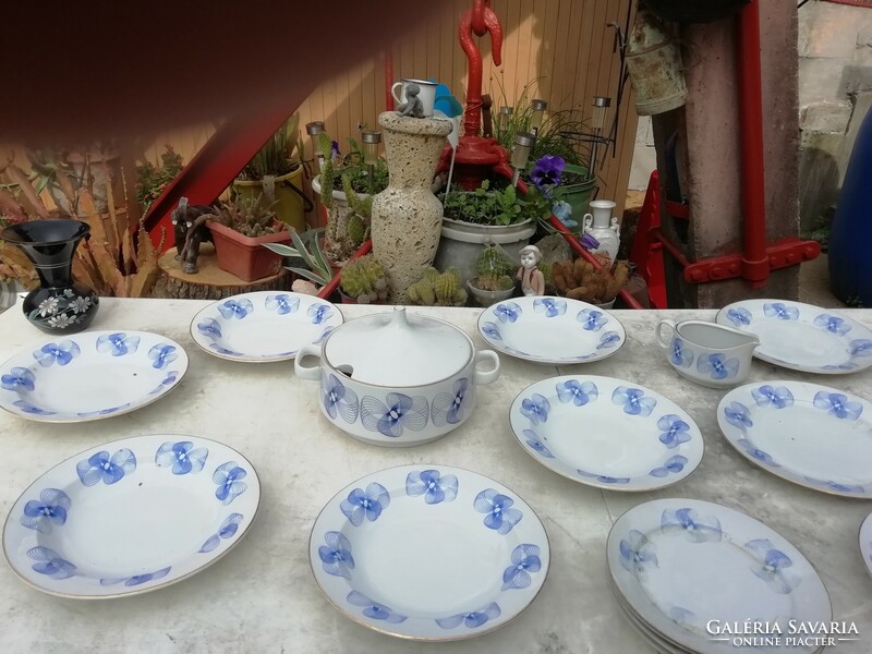 Alföldi rare patterned porcelain tableware