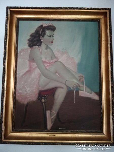 Ballerina painting