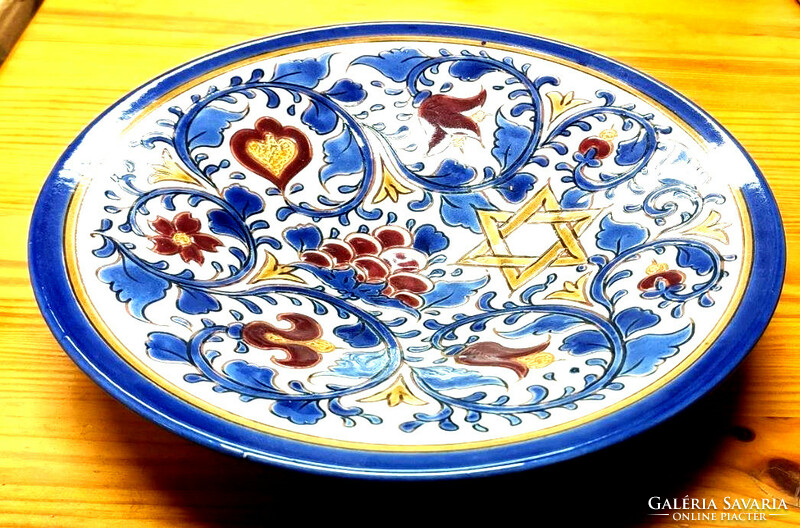 Szentendre ceramic bowl, Kósa skármá - 22 cm - art&decoration