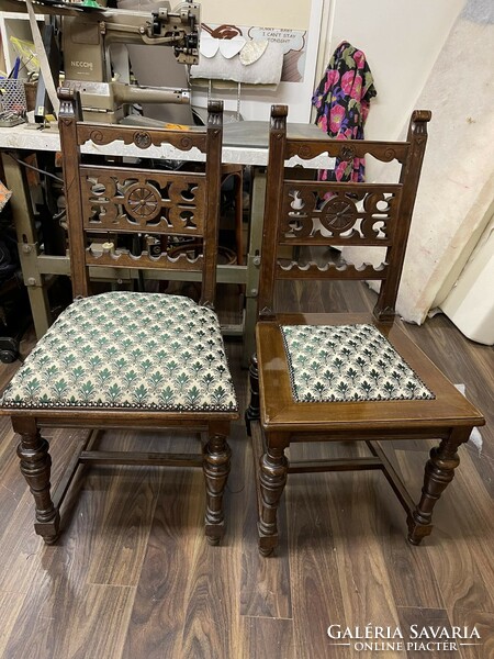 Antique carved chairs
