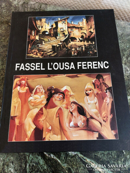 Ferenc Fassel-L'ousa (1915-2009) Scene - with frame 84x64 cm - artwork 70x50 cm - ck188/113