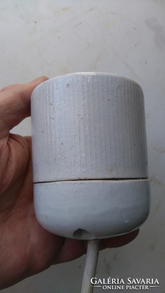 Retro porcelain industrial socket