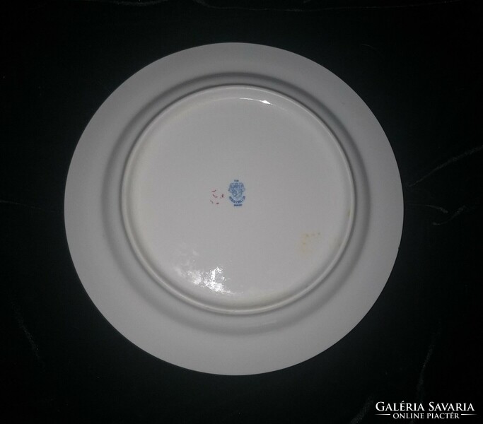 Alföldi porcelán arany szegélyes tányér 24 cm