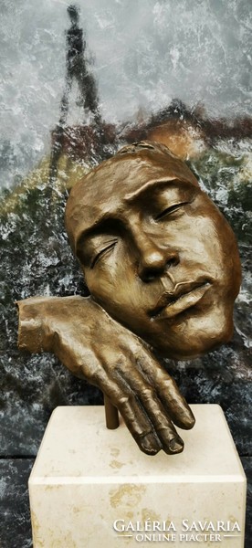 Salvador Dali - bronze statue
