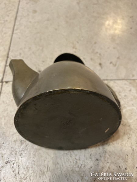 Antique metal pouring jug