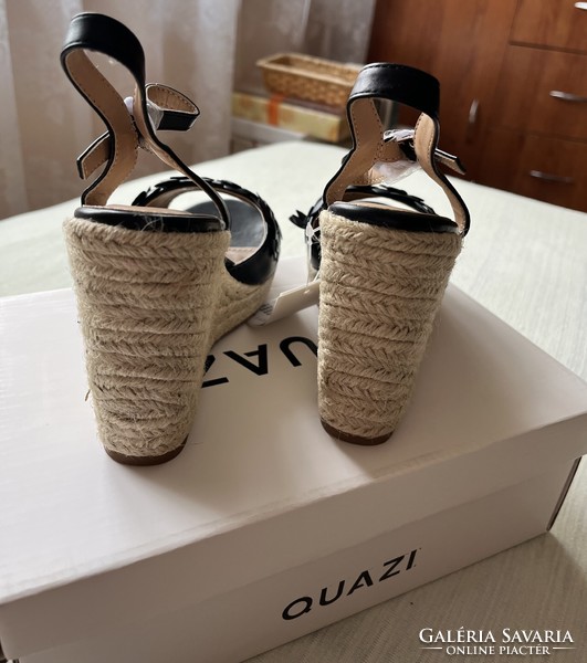 New, black, quasi women's sandals (36)