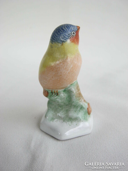 Bodrogkeresztúr ceramic colorful little singing bird