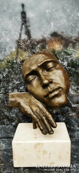 Salvador Dali - bronze statue