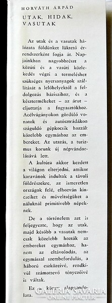 Dr. Horváth Árpád: Utak, hidak, vasutak
