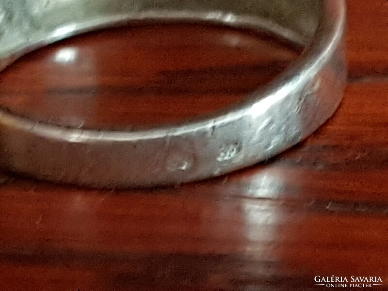 Old silver ring with 925 purity