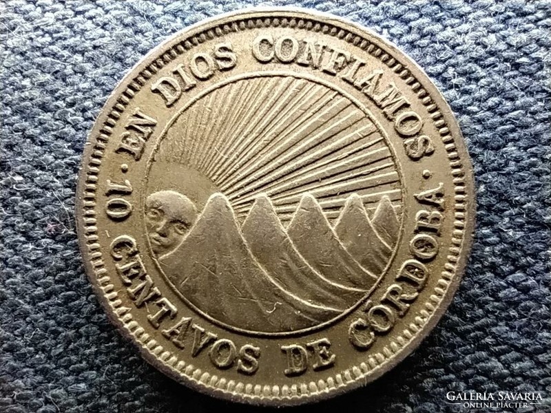 Nicaragua Köztársaság (1821- ) 10 centavo 1950 (id67727)