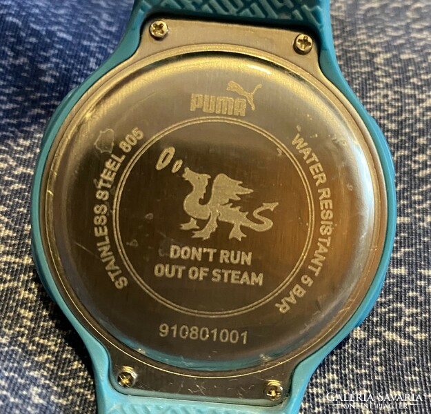 Puma wristwatch turquoise