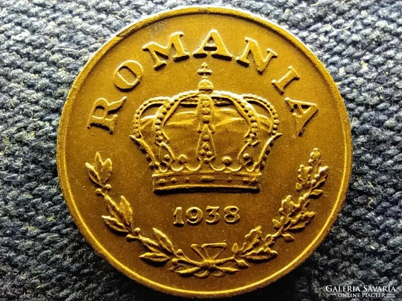Romania II. Károly (1930-1940) 1 lei 1938 (id66823)