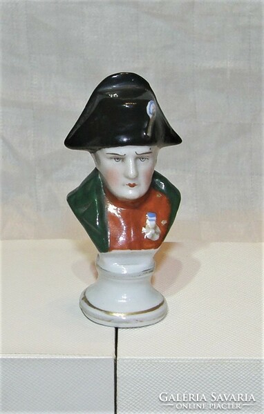 Capodimonte porcelain bust of Napoleon from Naples - bust