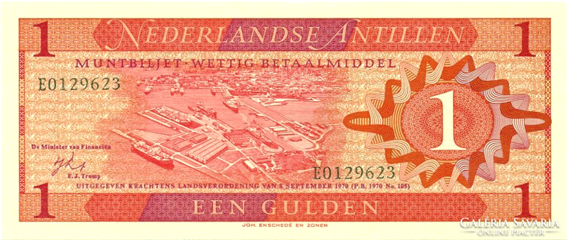 Netherlands Antilles 1 guilder 1970 oz