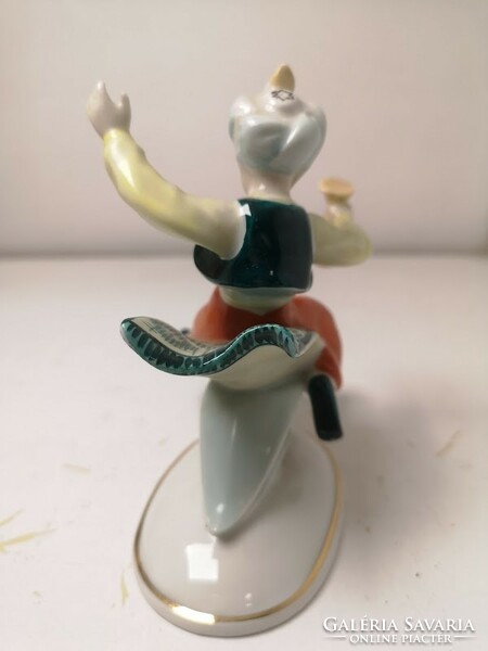 Hollóházi Aladdin figurális porcelán szobor - 50142