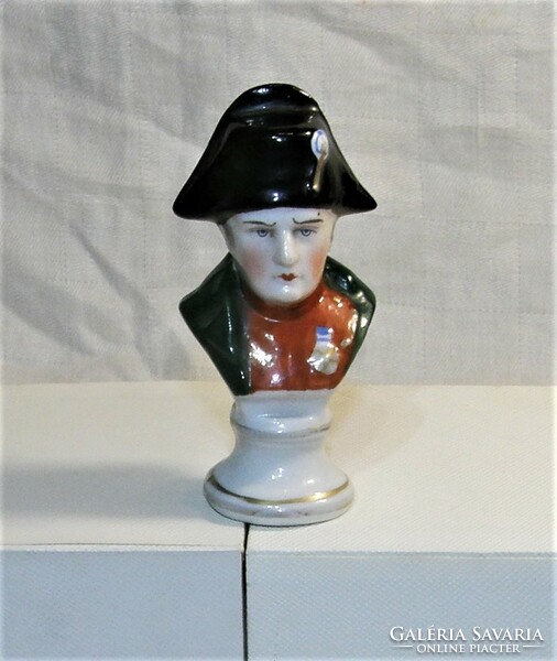Capodimonte porcelain bust of Napoleon from Naples - bust