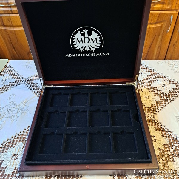 Wooden medal box