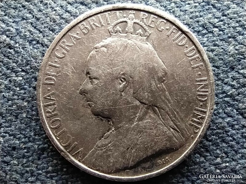 Ciprus Viktória (1879-1901) .925 ezüst 4 1/2 piaszter 1901 (id68691)