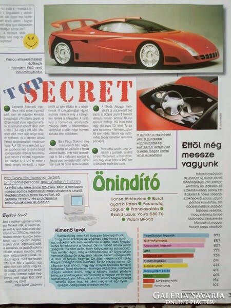 Car market newspaper! 1998 / 23. !!