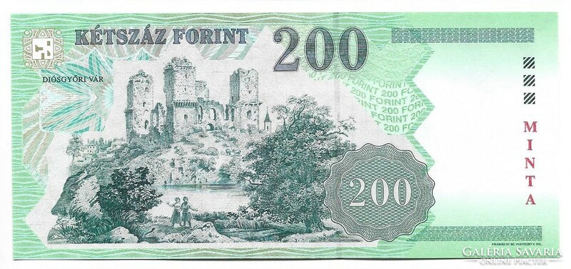 200 forint 2004 MINTA UNC