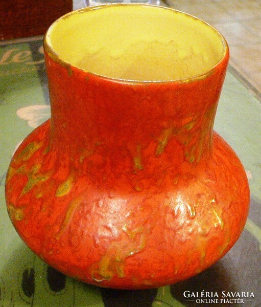 Retro ceramic vase marked