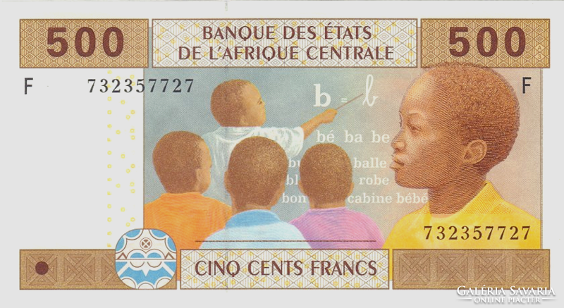 Közép-afrikai Államok - Egyenlítői-Guinea 500 franc 2010 UNC