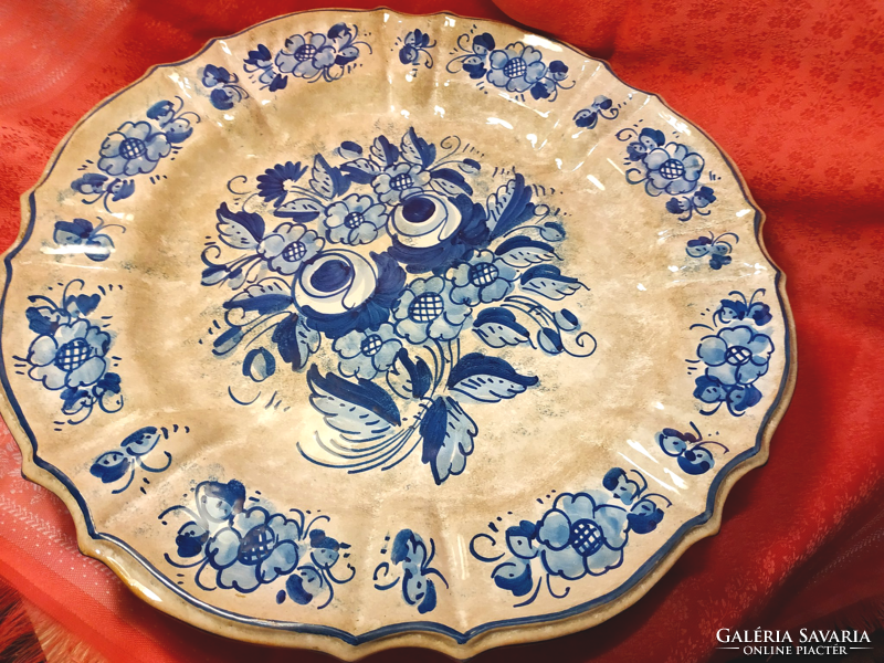 Beautiful antique ceramic decorative plate