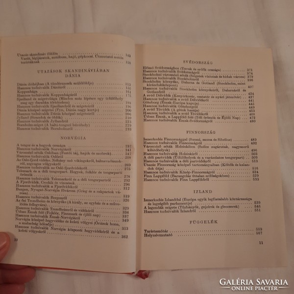 Eugen Fodor: Skandinávia   Panoráma útikönyvek 1974