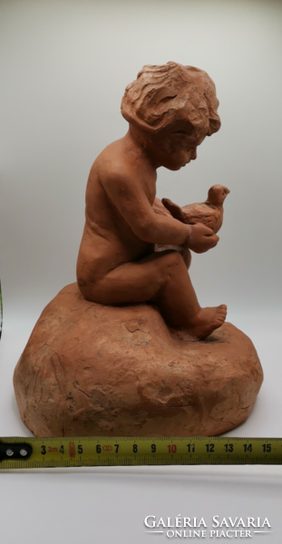 Avar k. Ceramic figure